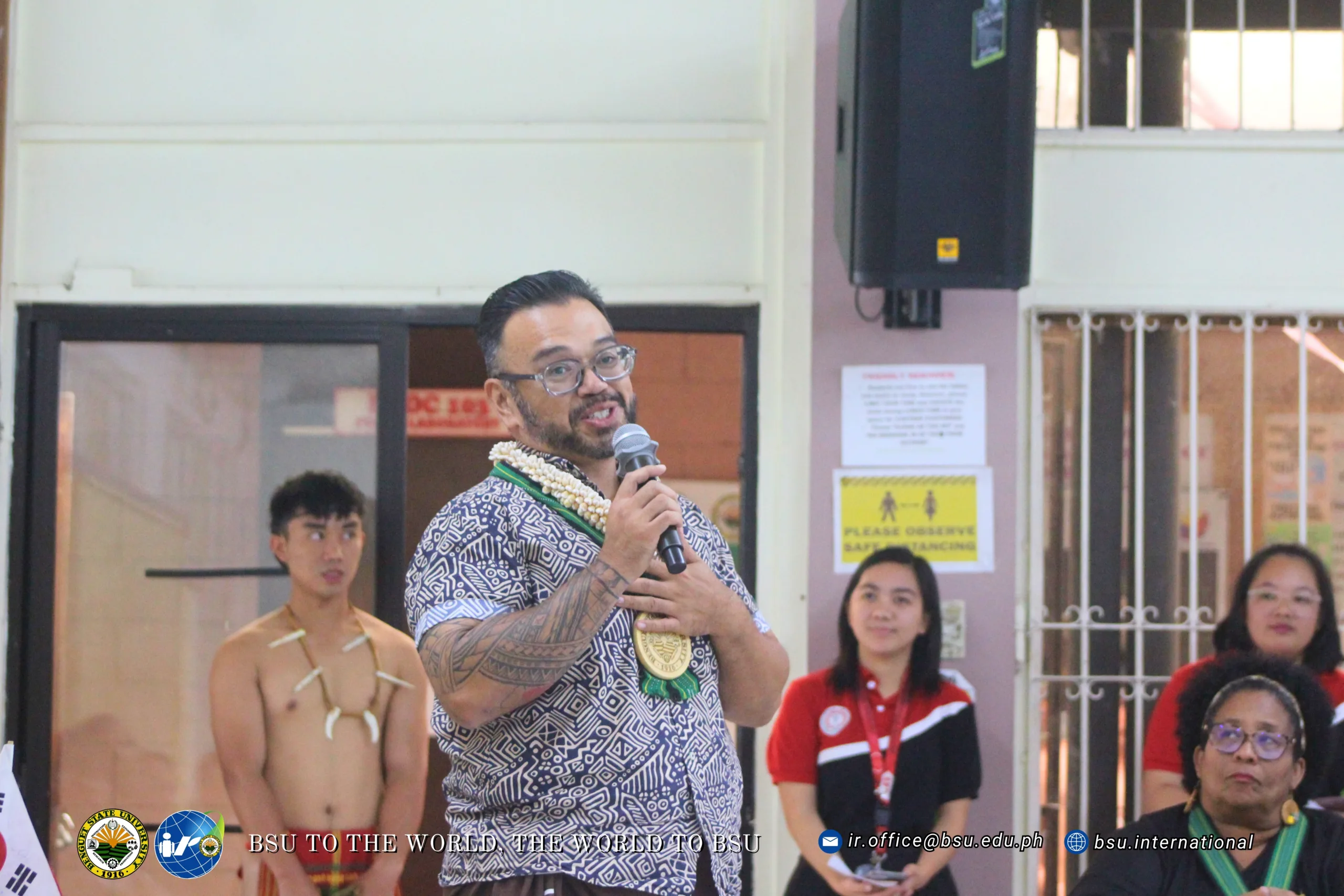 A TAPESTRY OF CULTURE: BSU and LGU La Trinidad Engage in a Cultural Exchange with Guam