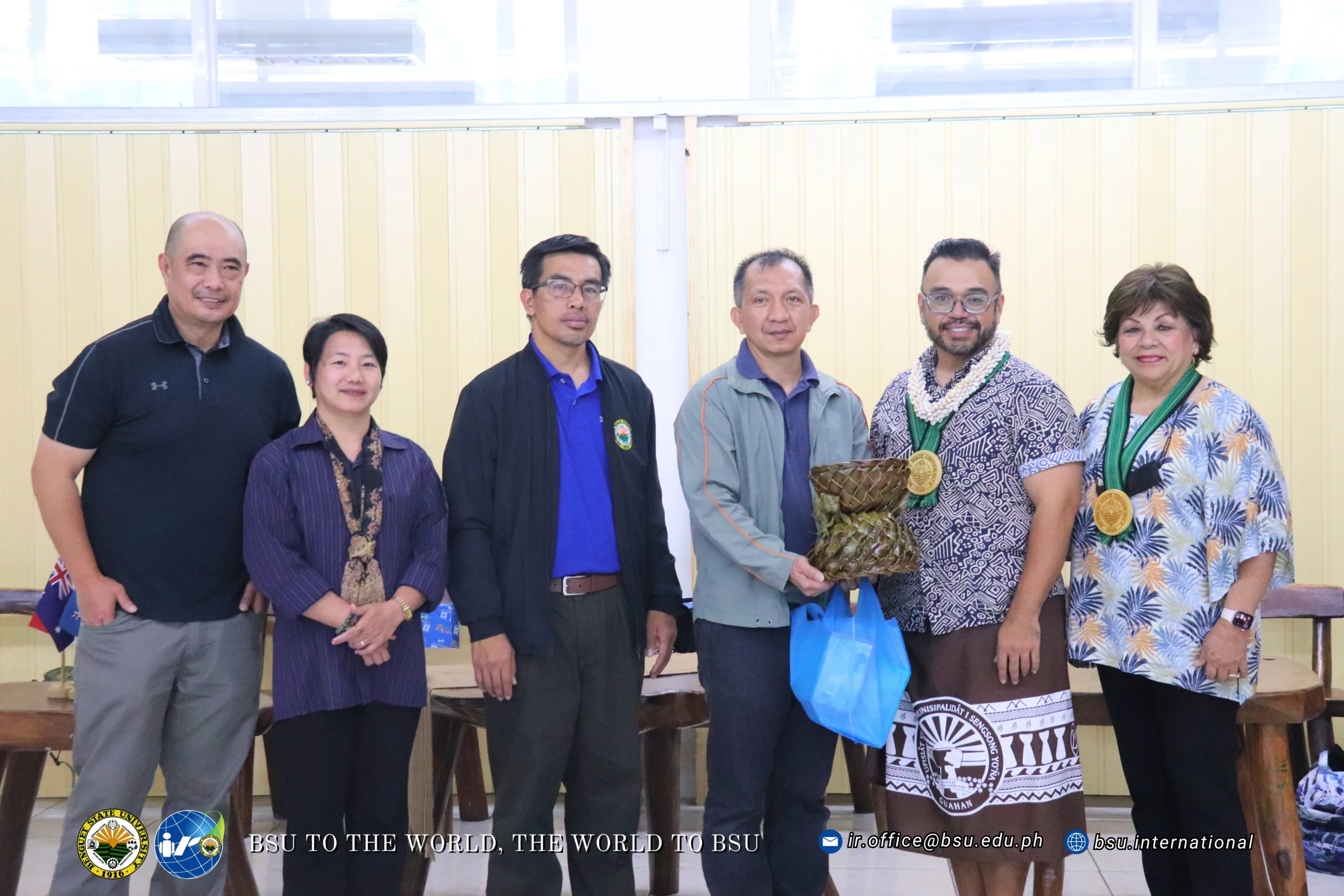 A TAPESTRY OF CULTURE: BSU and LGU La Trinidad Engage in a Cultural Exchange with Guam
