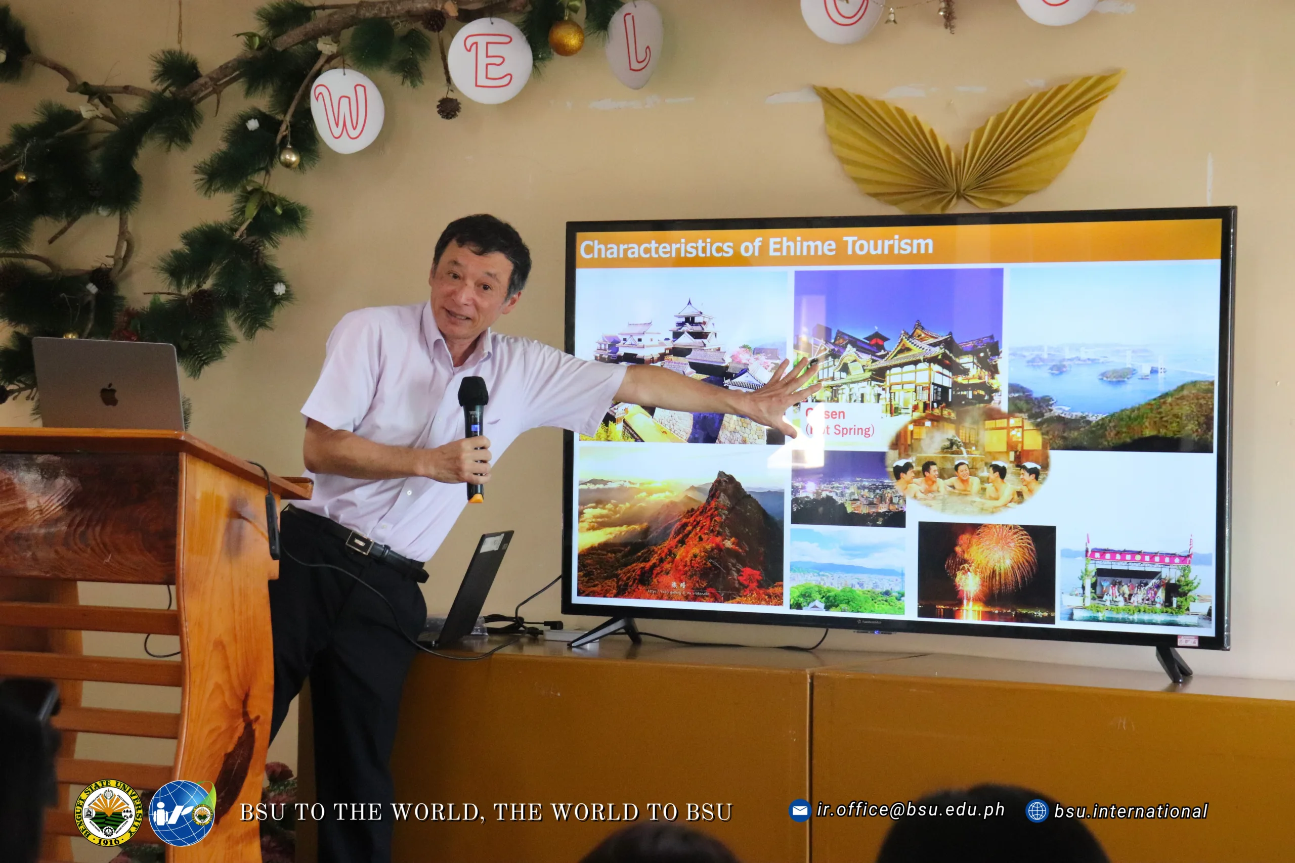 Knowledge-Sharing, Seminar on Local Branding, and Collaborative meeting of BSU and Ehime University 18 Knowledge-Sharing, Seminar on Local Branding, and Collaborative meeting of BSU and Ehime University