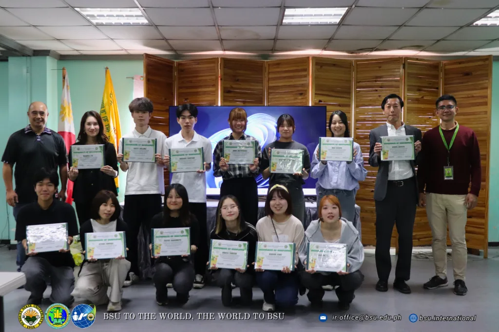 41 Tottori University Delegates Conclude Immersion Program with BSU