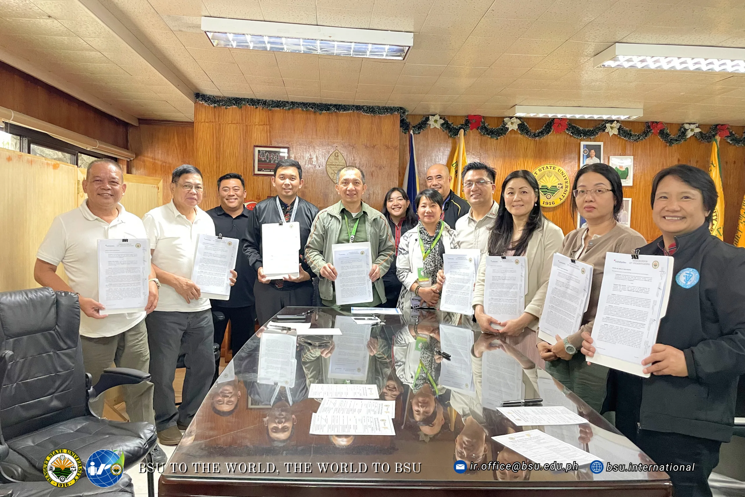 SHARED VISION, SHARED IMPACTS: BSU signs MOU with Catalyste+