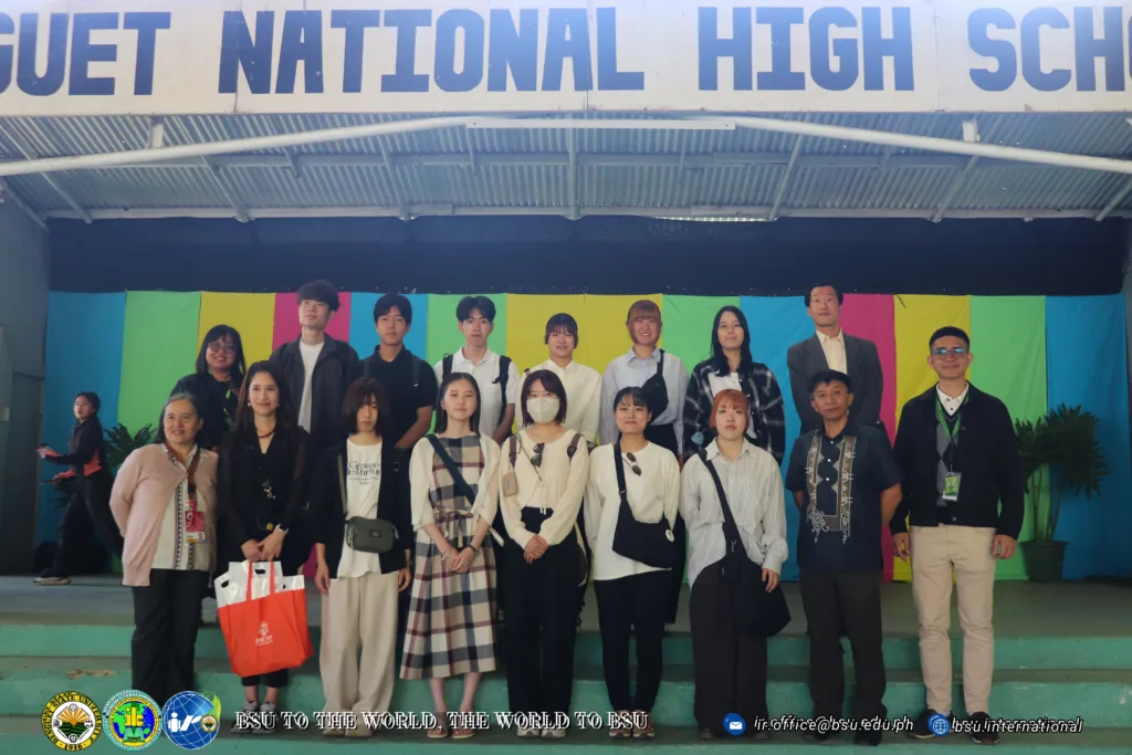 45 Benguet NHS Hosts Interactive Exchange with Tottori University Delegates