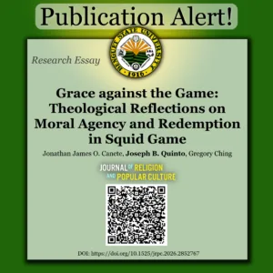 495 NEW PUBLICATION ALERT!: RESEARCH ESSAY