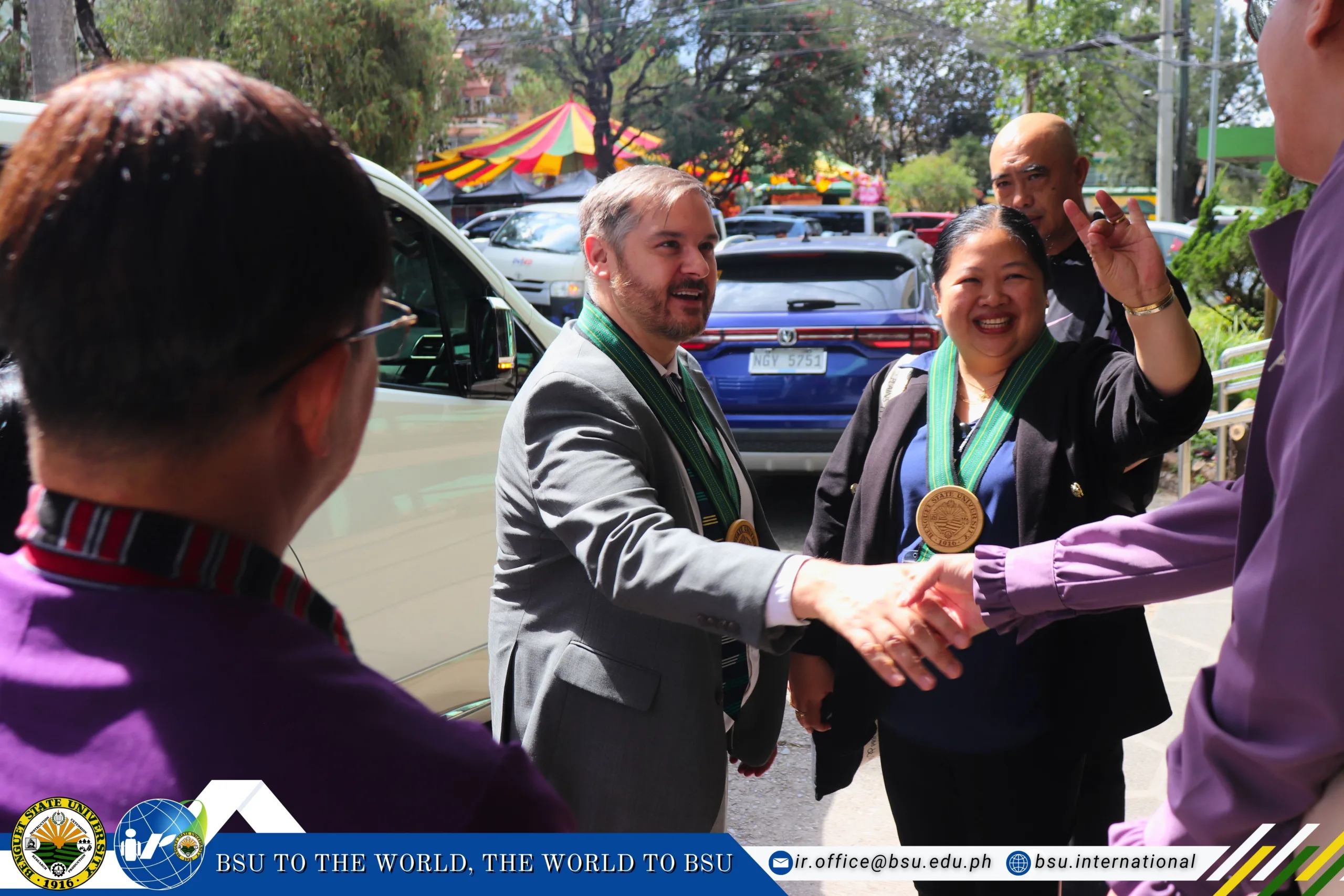 WARM WELCOME – Visit of the US Embassy’s Regional English Language Office to Benguet State University