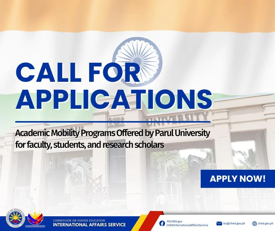CALL FOR APPLICATIONS – Parul University Academic Mobility Programs