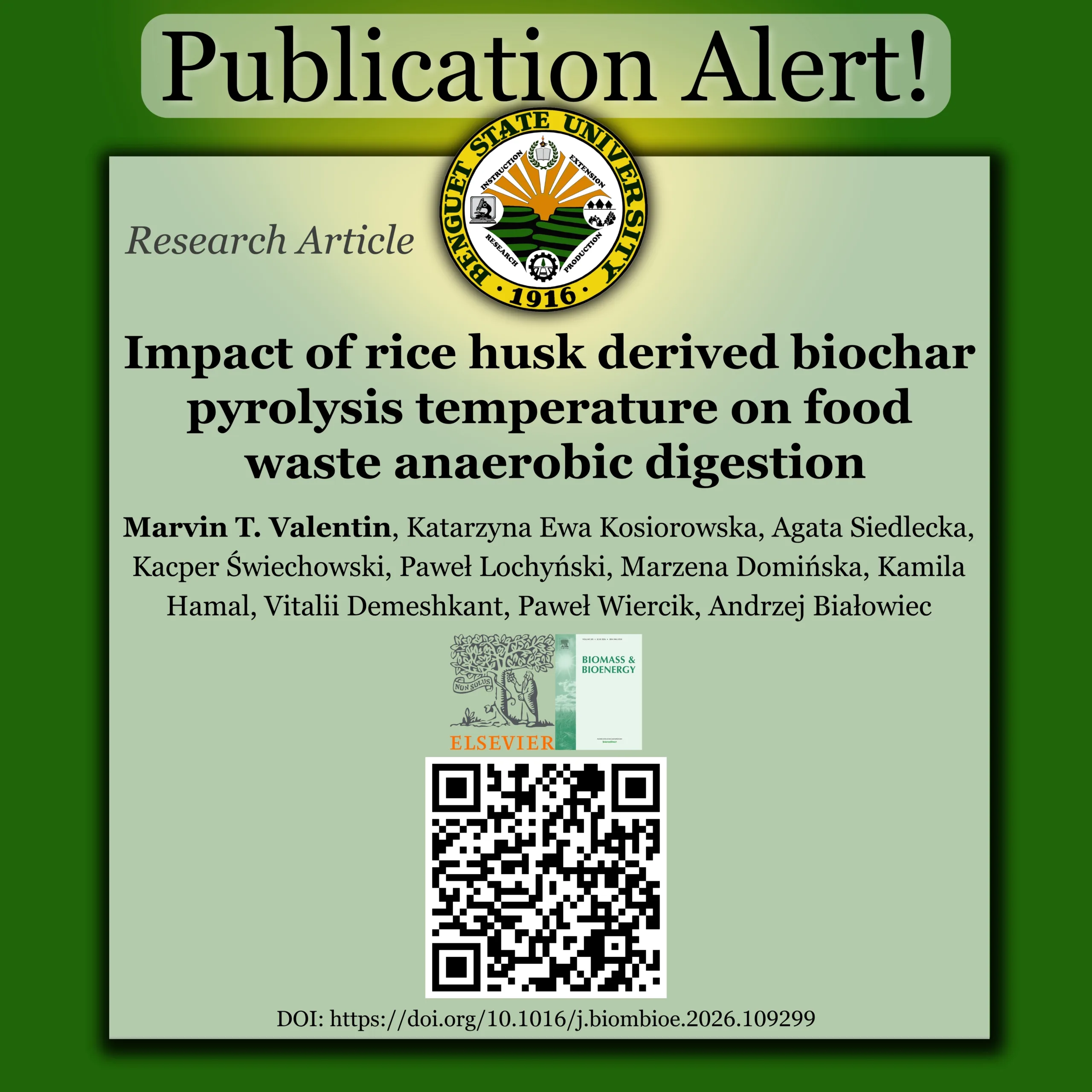 NEW PUBLICATION ALERT!: RESEARCH ARTICLE