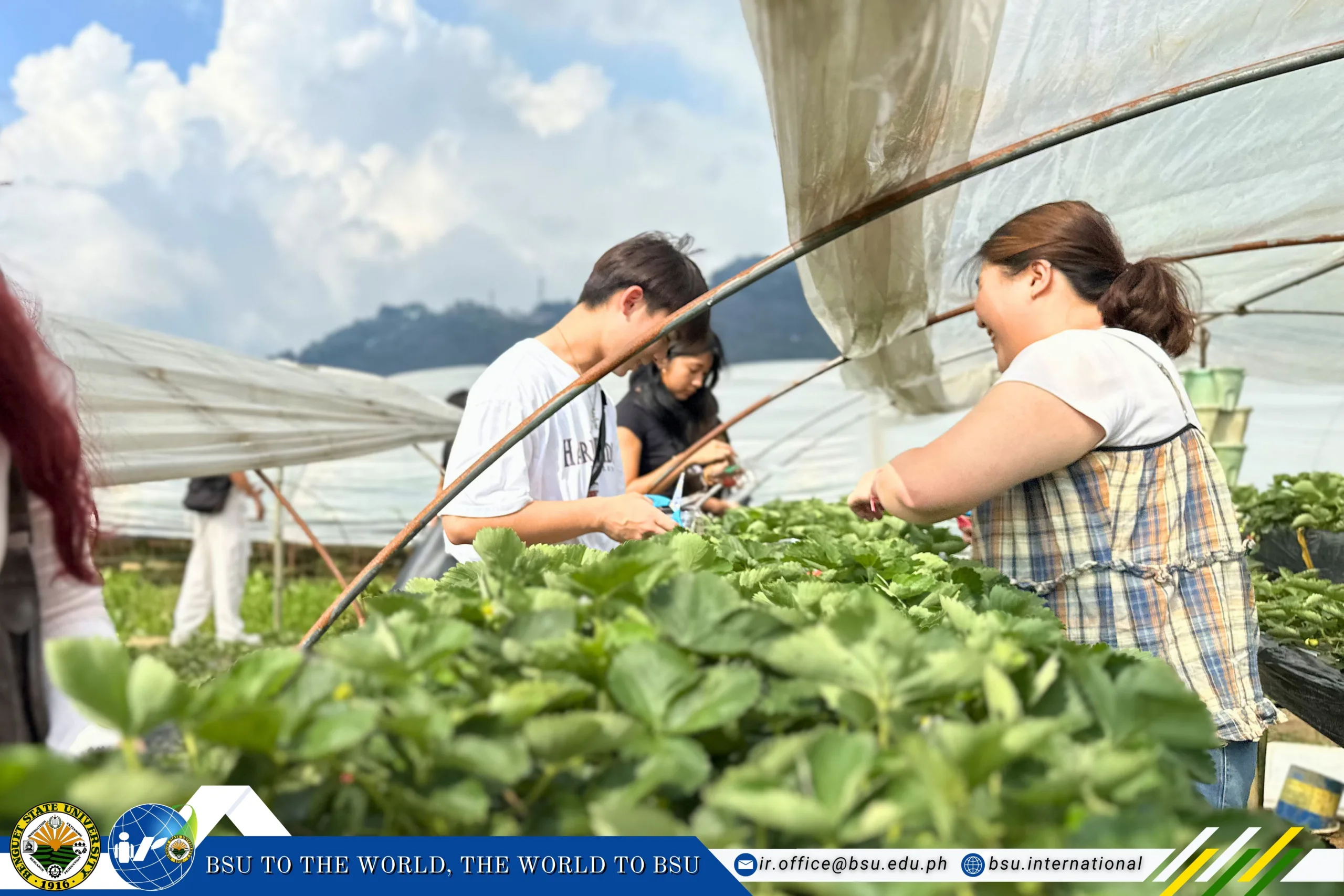 National University of Singapore Students Visit Benguet State University for Study Program on Sustainability and Innovation