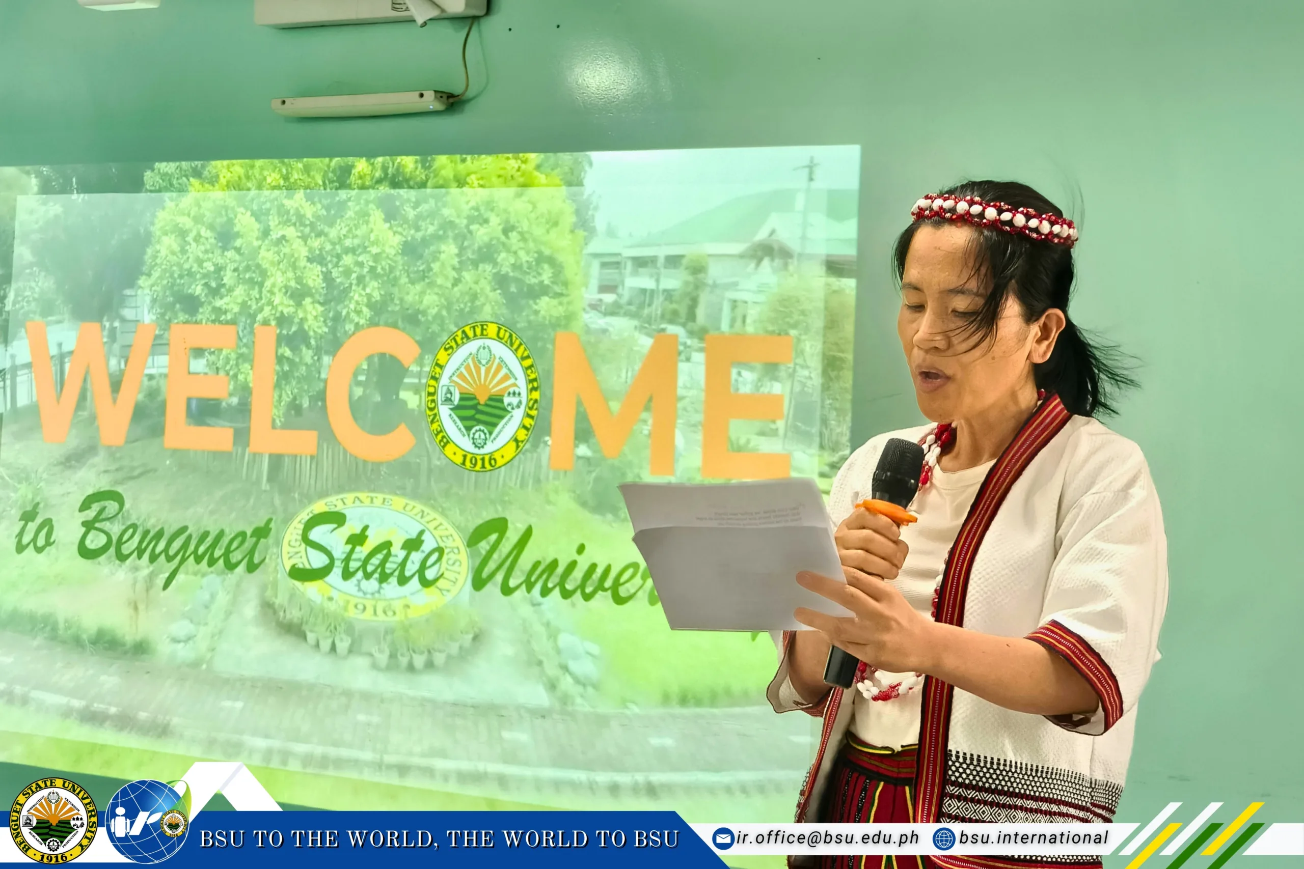 BSU Hosts Cultural Welcome for UHU Delegates and Balik Scientist