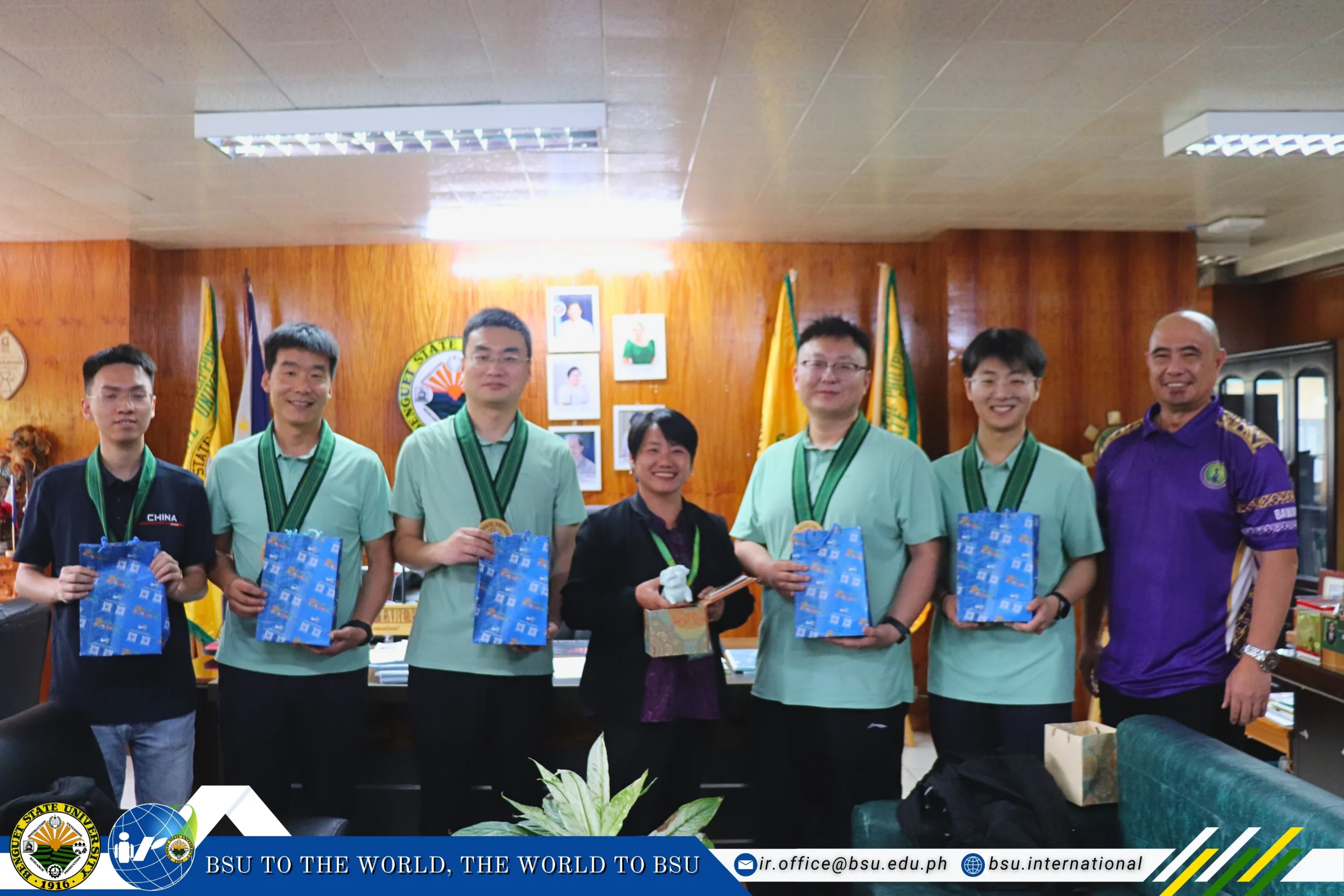Warm Welcome – BSU Meeting with representatives of Muyuan Foods Co., Ltd., China