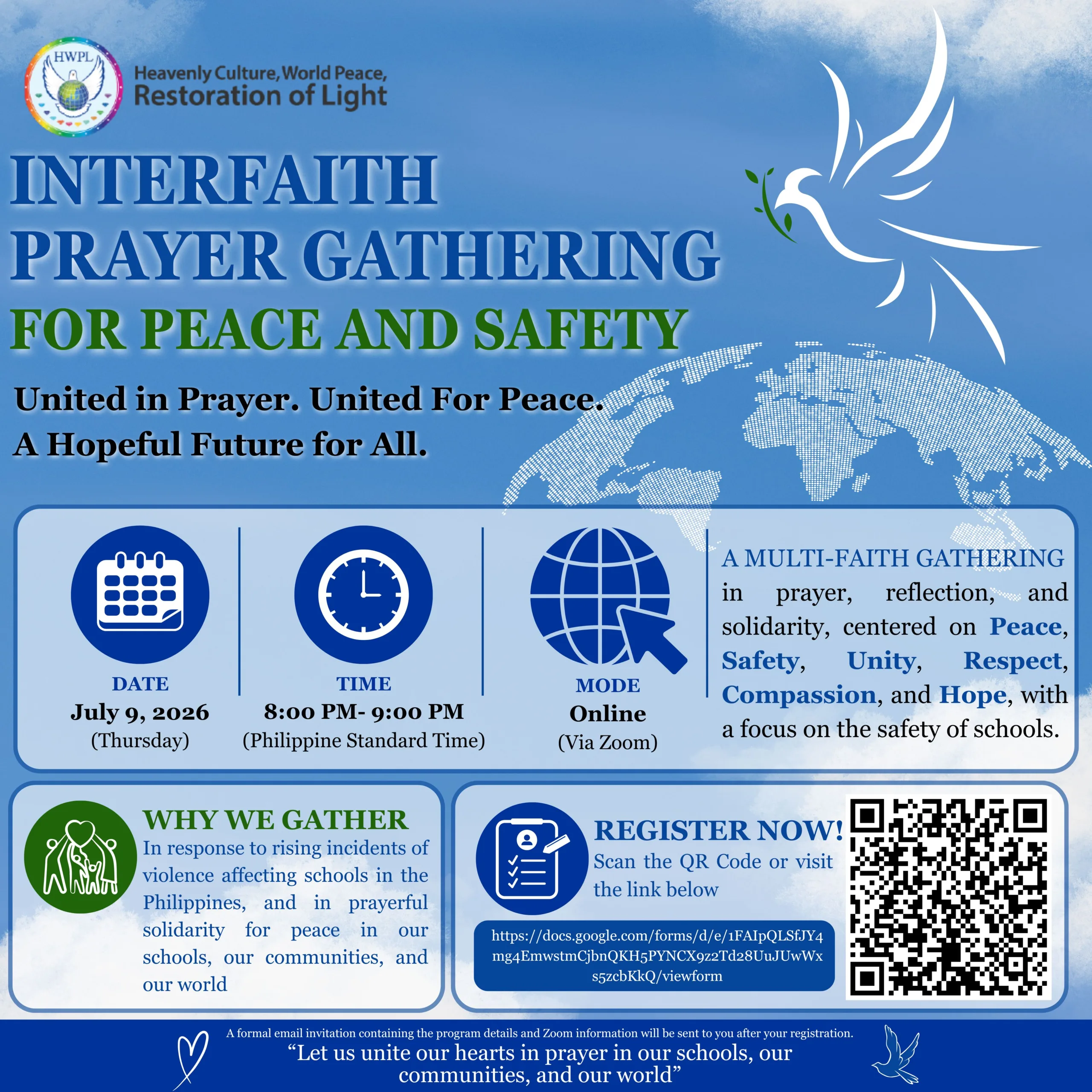 Interfaith Prayer Gathering for Peace and Safety