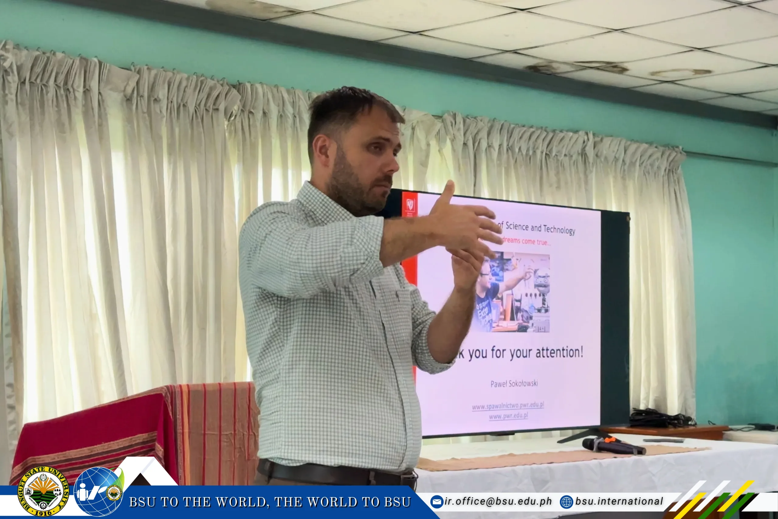 𝐂𝐨𝐧𝐭𝐢𝐧𝐮𝐢𝐧𝐠 𝐄𝐧𝐠𝐚𝐠𝐞𝐦𝐞𝐧𝐭 – BSU Faculty and Staff Join Wrocław University Delegates for Plenary Session