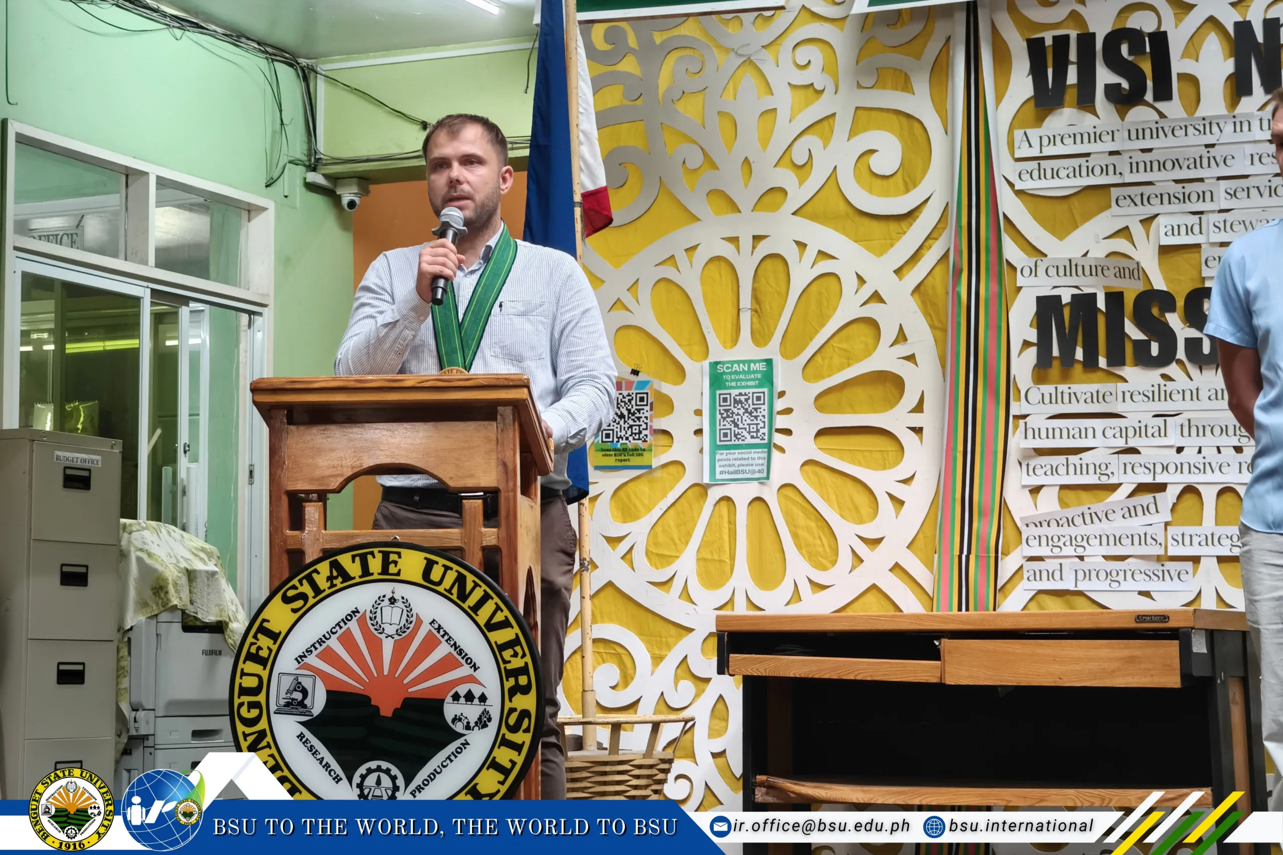 𝐖𝐀𝐑𝐌 𝐖𝐄𝐋𝐂𝐎𝐌𝐄 – Benguet State University Welcomes Delegates from Wrocław University of Science and Technology, Poland