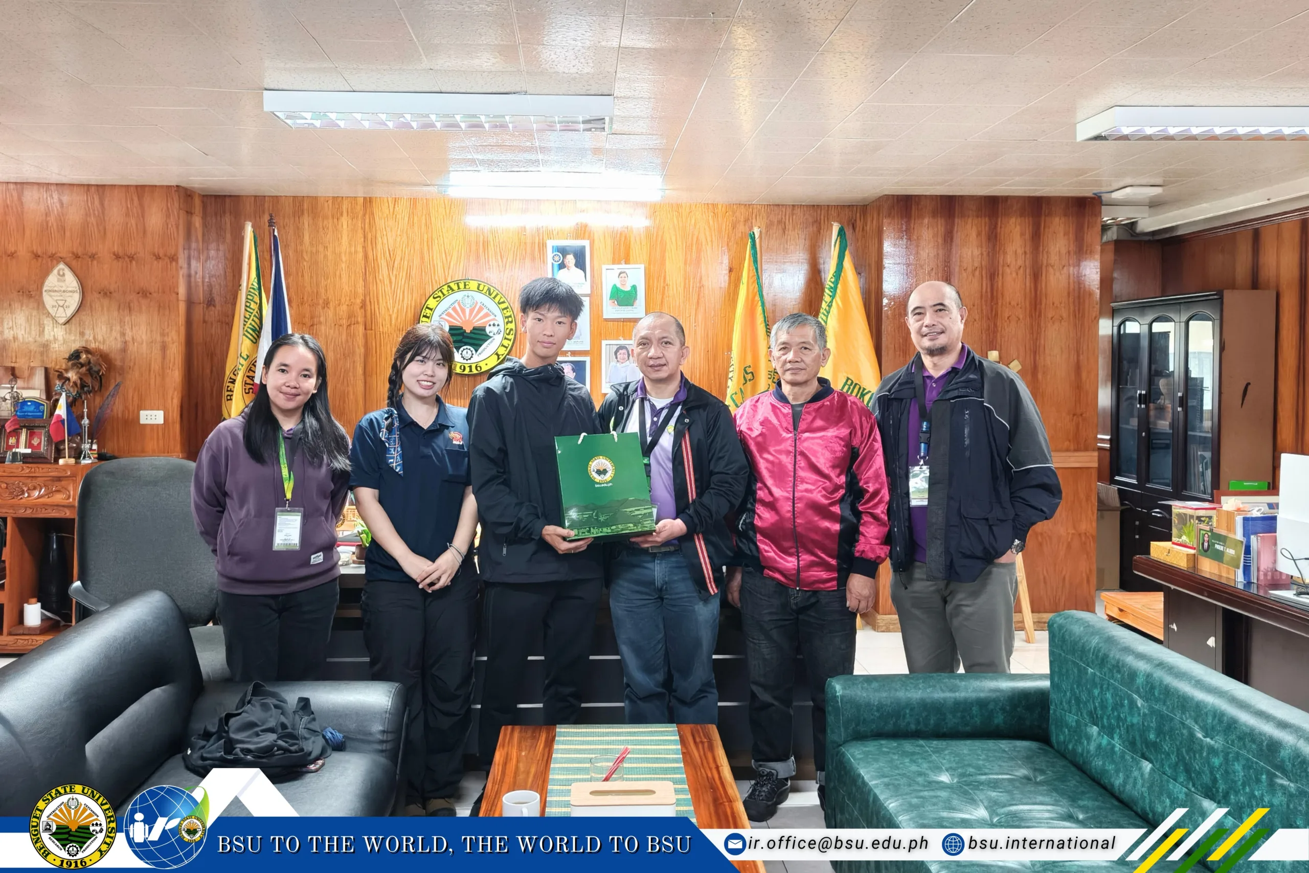 ๐๐๐๐ ๐๐๐๐๐๐๐ - BSU Welcomes JICA Volunteer and TUA Student Through Cultural Exchange 335 5 2 scaled
