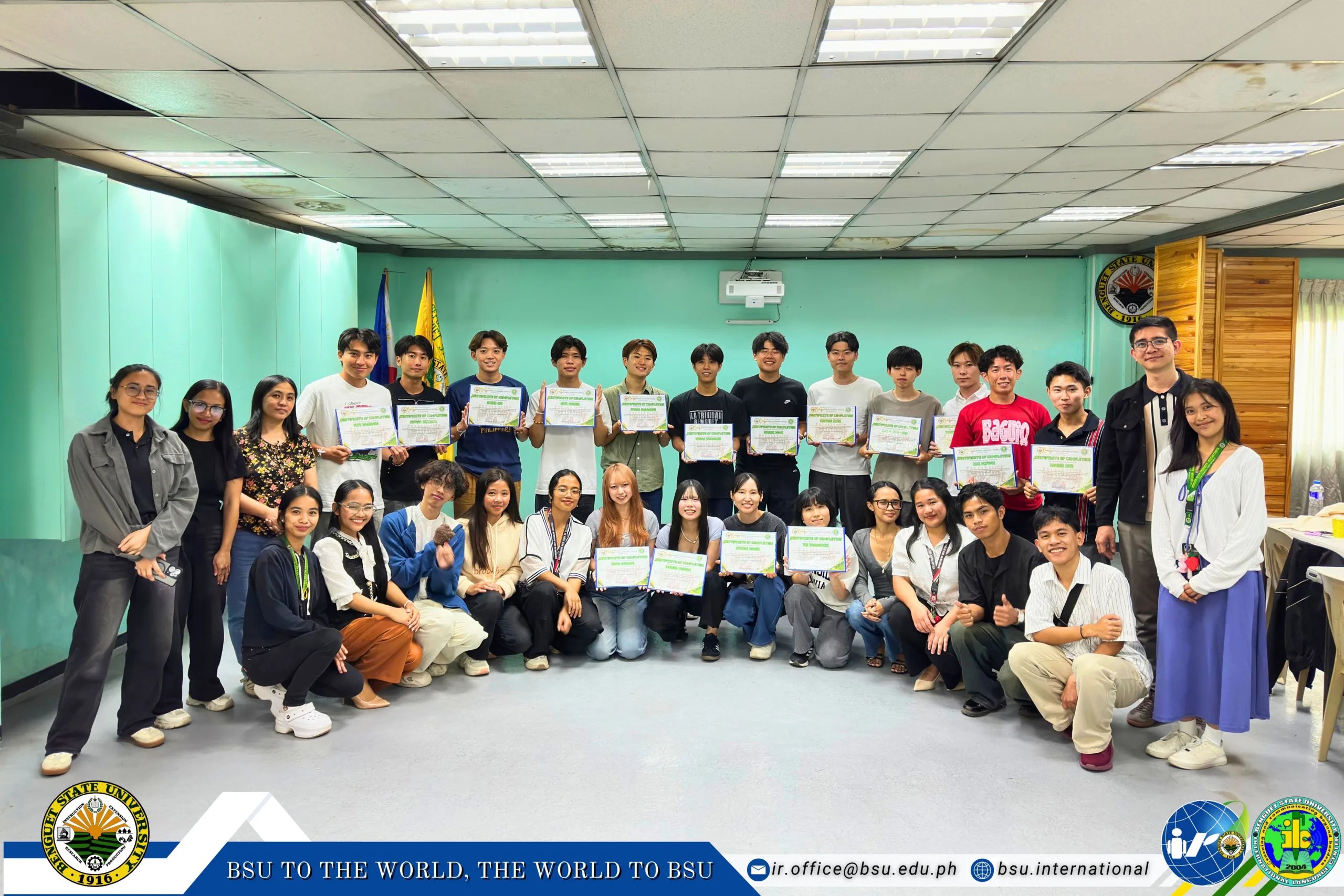 Kyutech Delegates Conclude Two-Week Immersion at BSU