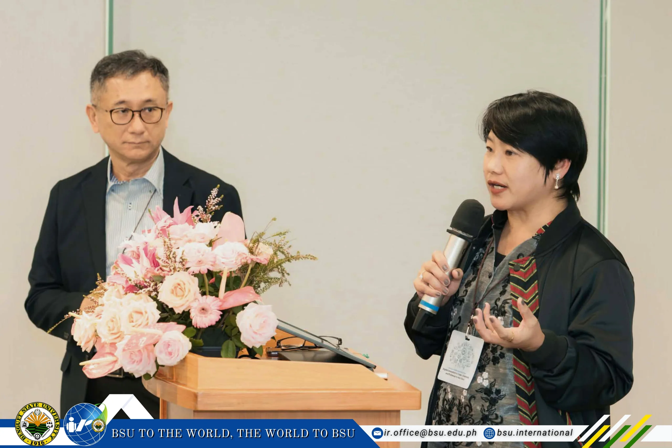 BSU VP for Academic Affairs Speaks at International Workshop on Smart Low Carbon Agrifood Systems in Taiwan