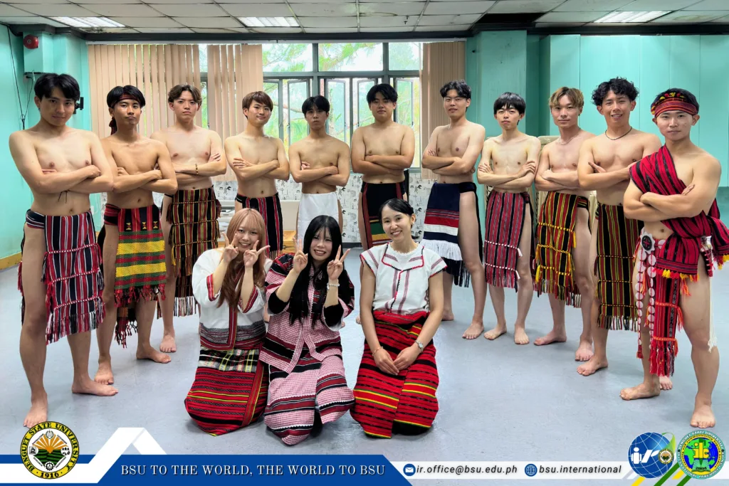 Kyutech Delegates Immerse in Cordillera Weaving and Cultural Traditions