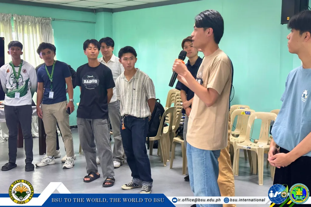 Kyutech Delegates engage in Classroom Immersion with BSU Students (2/2)