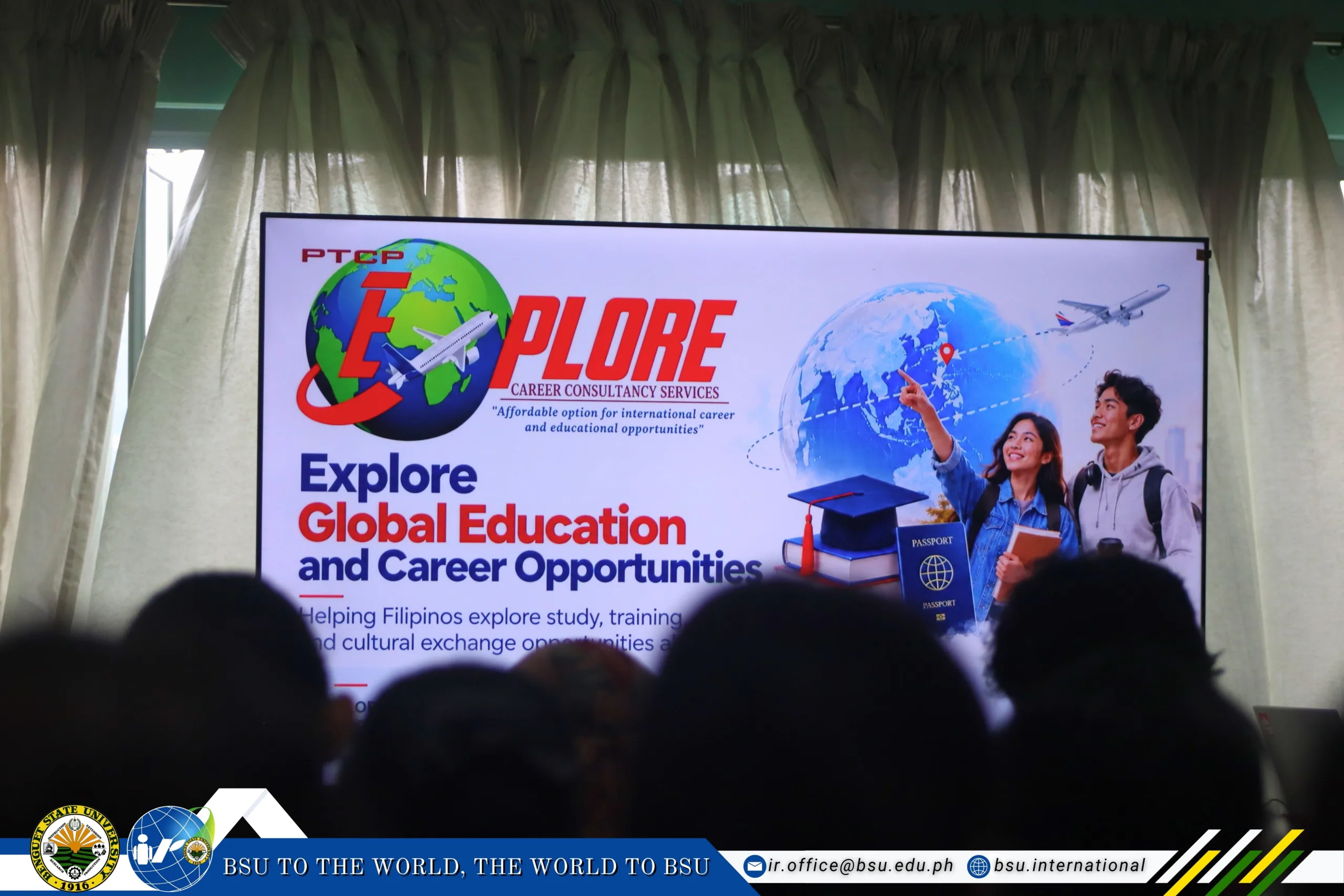 OPEN HOUSE AND INFORMATION SESSIONS ON INTERNATIONAL STUDY AND INTERNSHIP OPPORTUNITIES